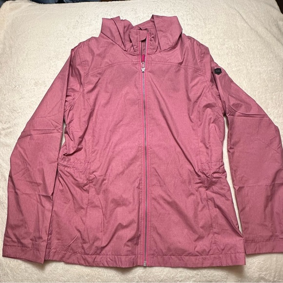 Cutter & Buck Womens Panoramic Packable Pink Jacket CB WeatherTec Large NWT - Picture 4 of 14